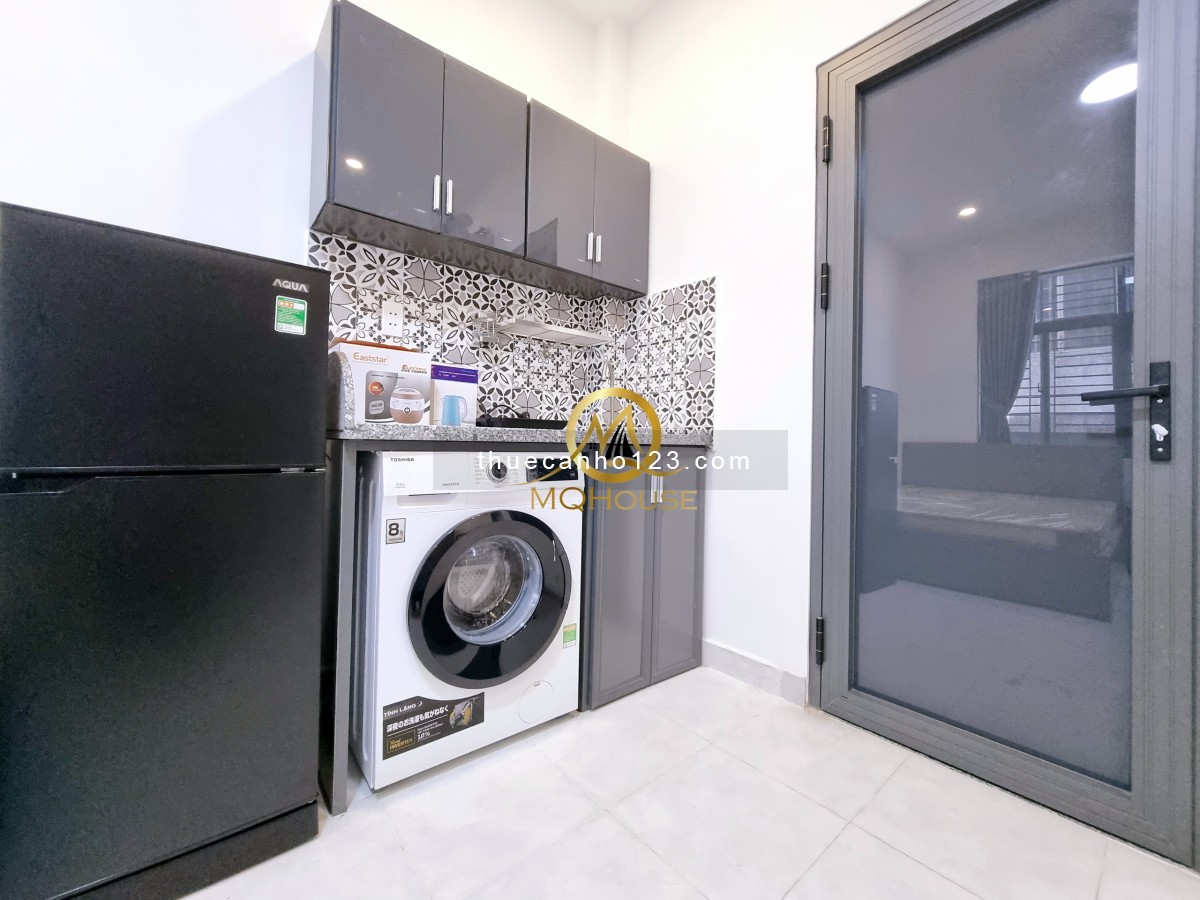 CHCC cửa sổ view đẹp y hình - Máy giặt riêng - Giá 7tr/tháng