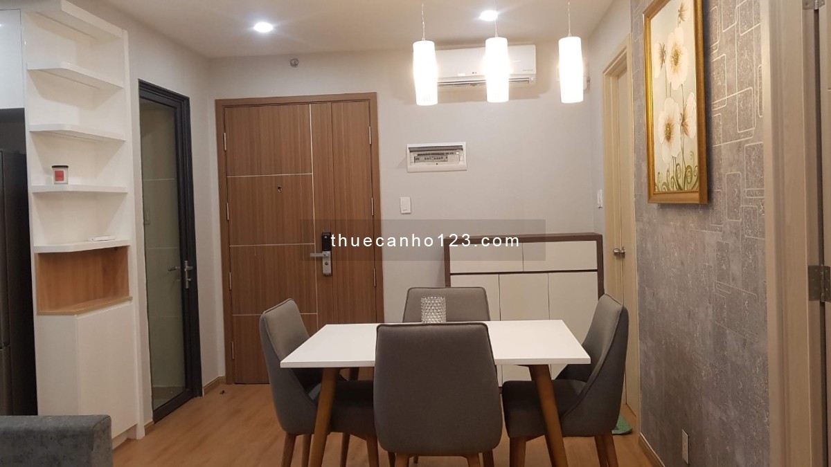 Căn hộ 2 phòng ngủ với nội thất cao cấp, sang trọng, view sông, Tại New city, giá thuê 17 triệu