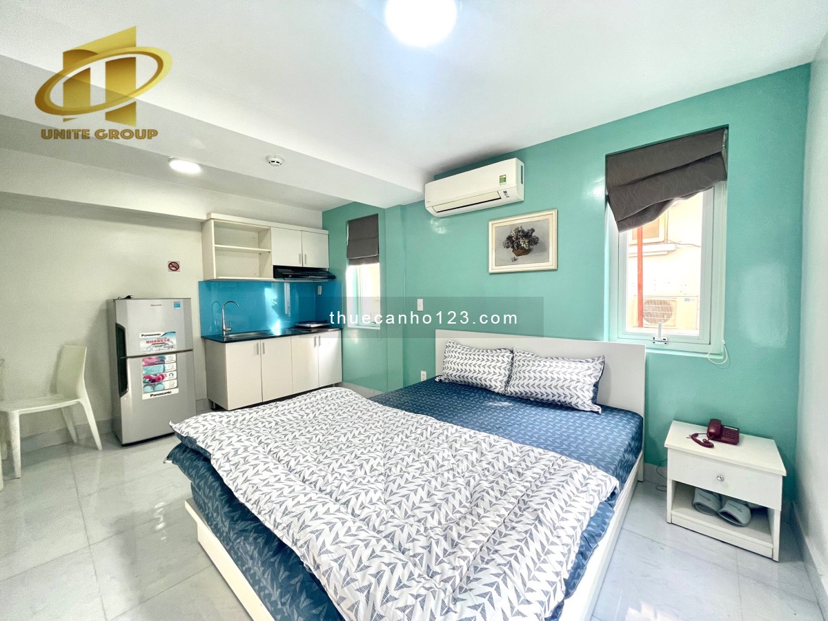 1PN,Studio bancon full nội thất ở gần Phú Mỹ Hưng,Sky Garden,ĐH Tôn Đức Thắng,Rmit Q7