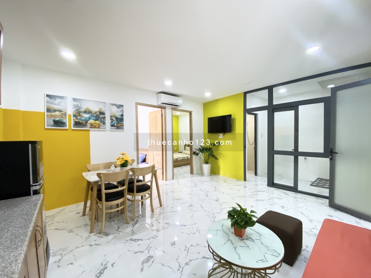 Khai trương căn hộ full nội thất ngay Nguyễn Thị Định, Quận 2 new 100%. Tất cả phòng đều 2 phòng ngủ