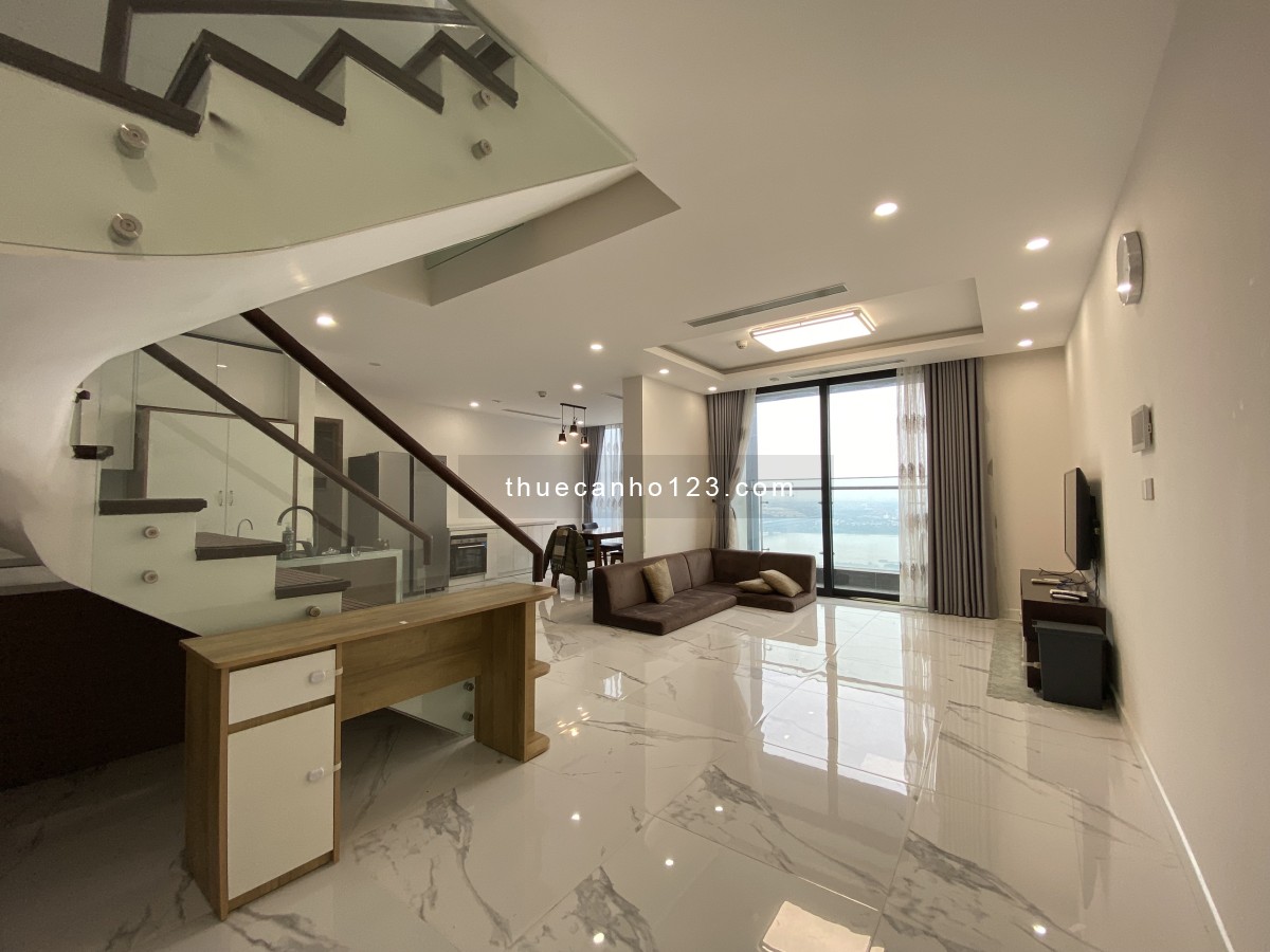 Cho thuê Duplex Sunshine City căn hộ thông tầng cao cấp view sông Hồng - 0974606535