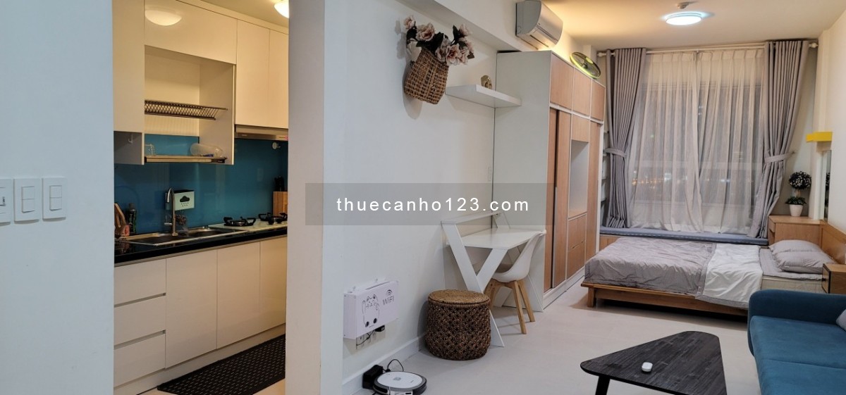 Cho thuê căn hộ chung cư Q2 giá 11tr, đầy đủ nội thất, 49m2 - 1 pn 1 wc