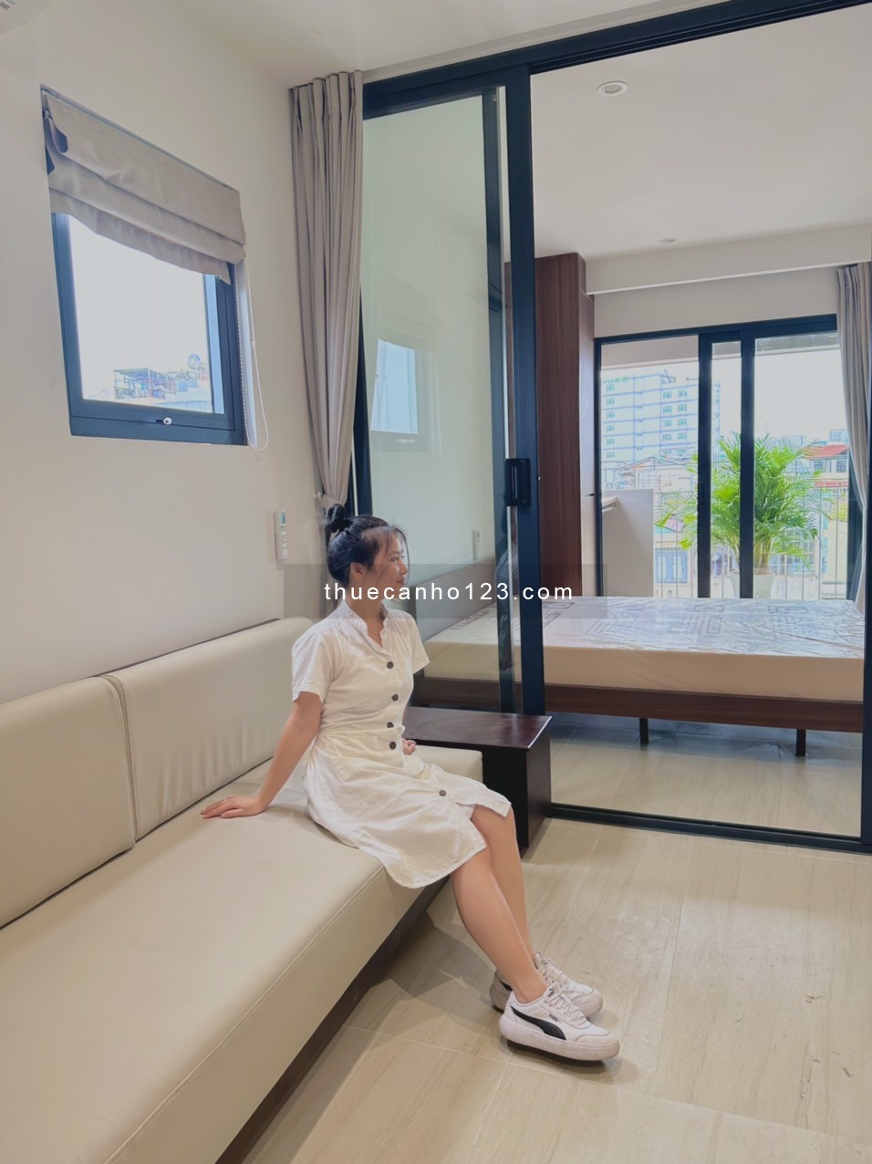 Khai trương căn hộ mới 1 pn balcon luxury ngay cầu Kiệu chợ Tân Định