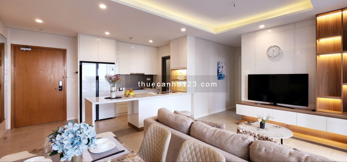 Cho thuê căn hộ 2PN Đảo Kim Cương - nhà đẹp, view hồ bơi xanh mát - giá 28 triệu