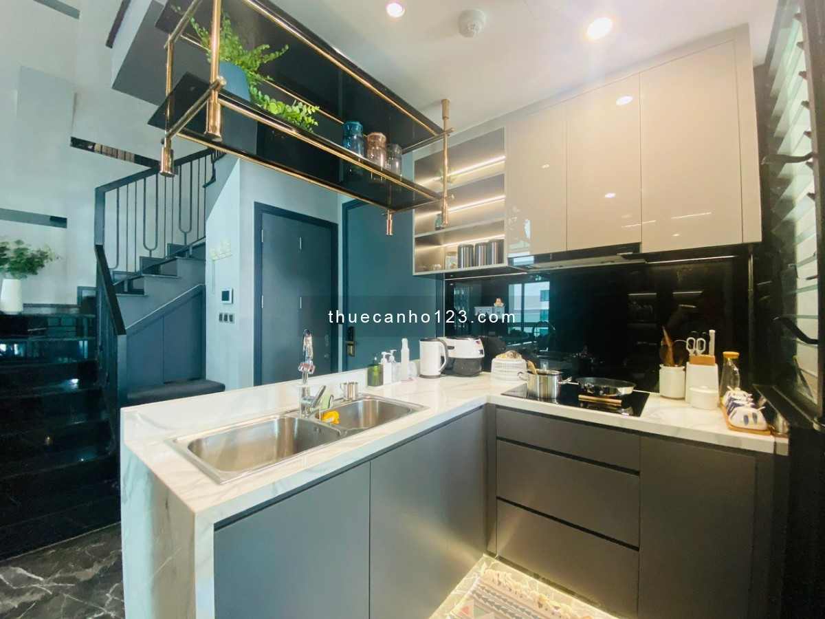 Đẹp, 2 phòng ngủ Feliz En Vista dt 106m2 Duplex đầy đủ nội thất 35 triệu