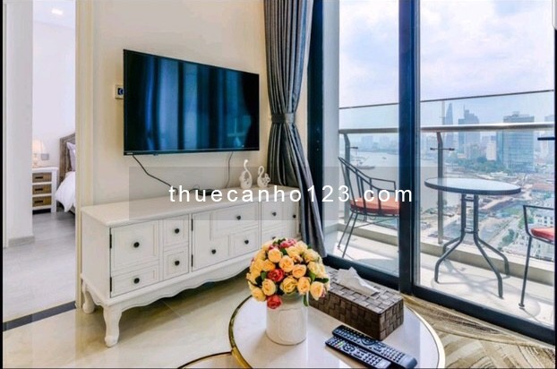 Nội thất đẹp, Vinhomes Bason 2 phòng ngủ - 70m2 – cho thuê 30tr