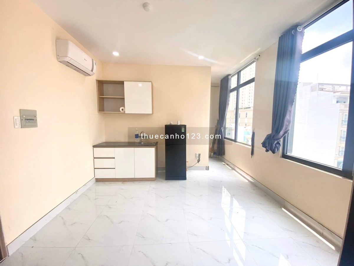 Căn hộ 1PN cửa sổ lớn gần Terra Royal, chợ Tân Định, Cầu Kiệu, Quận 3