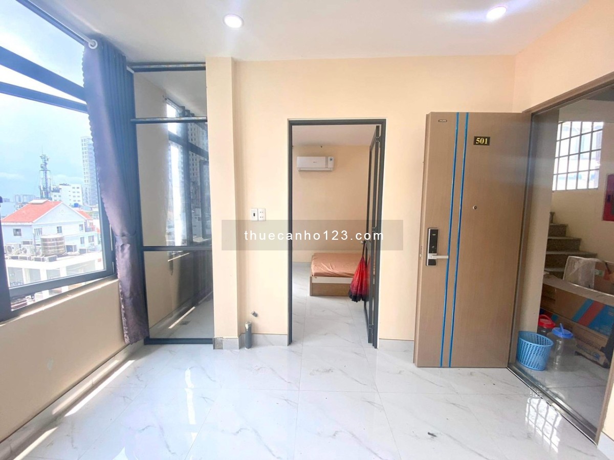Căn hộ 1PN cửa sổ lớn gần Terra Royal, chợ Tân Định, Cầu Kiệu, Quận 3