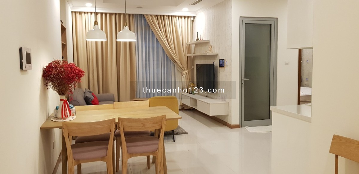  CHO THUÊ CĂN HỘ 2PN, VINHOMES CENTRAL PARK KHU L, DT 80M2 GIÁ TỐT