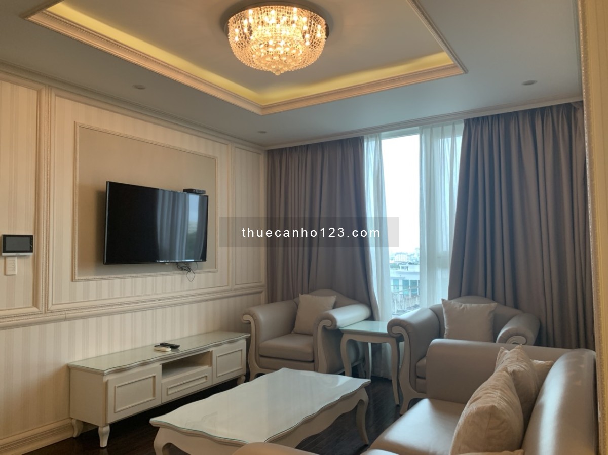 Cho thuê căn hộ cao cấp Léman Luxury Apartments 74m2, 2PN, 2WC, Full NT cao cấp. Giá : 23 tr/th