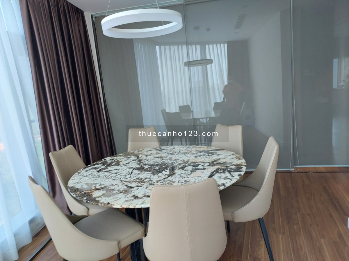 Cho thuê căn hộ Léman Luxury Apartments 76m2, 2PN, 2WC, Full NT Cao Cấp đẹp. Giá Thật: 23 tr/th