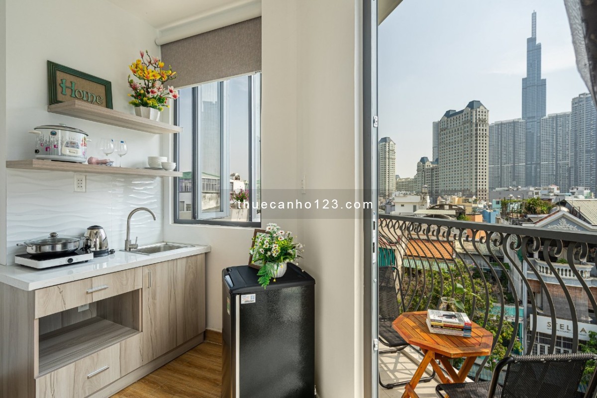 Căn Hộ Studio Bancony View LandMark81 gần Sân Golf HimLam