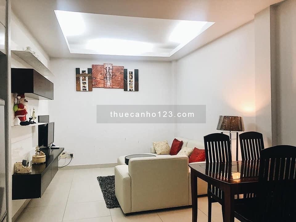 Cho thuê căn hộ 2 pn, phường Tân Định quận 1, full nội thất, có ban công nhà mới 100%