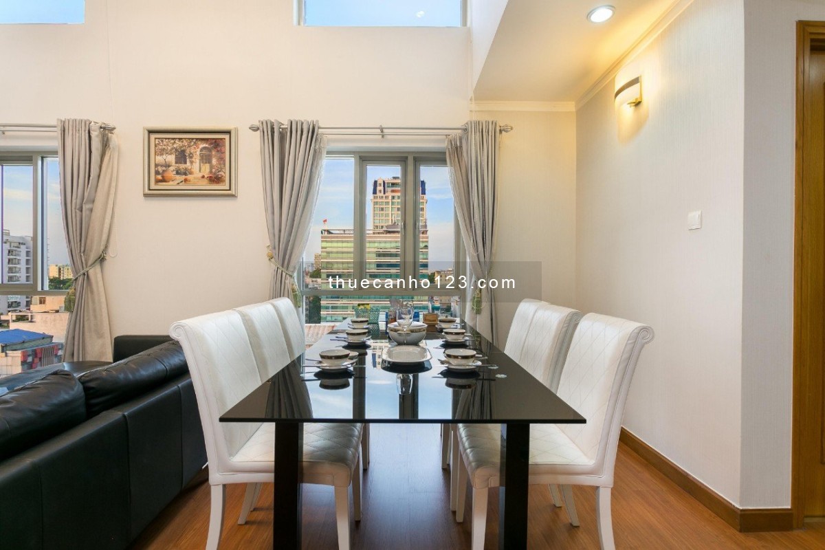 Cho thuê căn hộ Penthouse TẢN ĐÀ COURT 258m2, 4PN, Full NT Cao Cấp. Giá Cho Thuê: 1800 usd