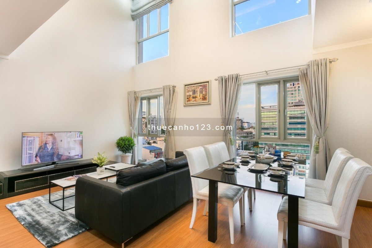 Cho thuê căn hộ Penthouse TẢN ĐÀ COURT 258m2, 4PN, Full NT Cao Cấp. Giá Cho Thuê: 1800 usd