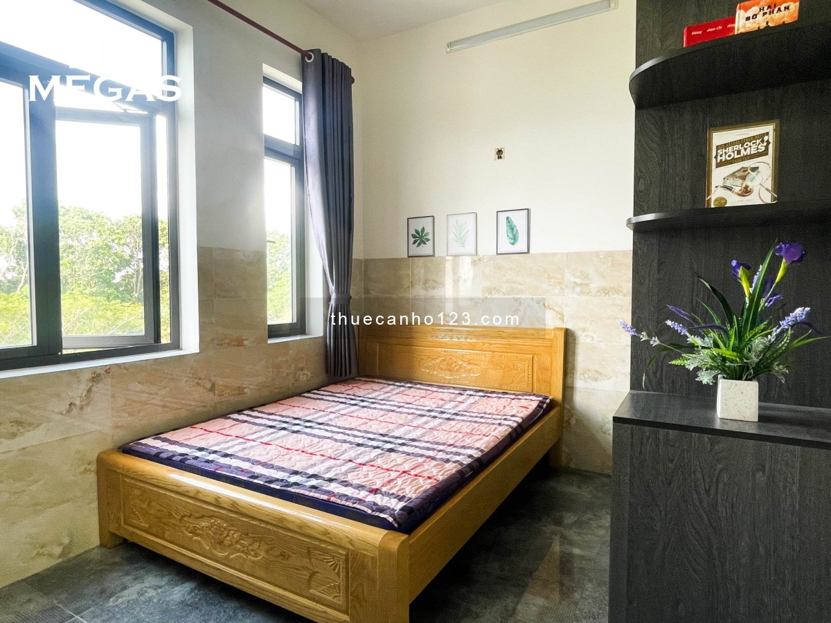 Căn hộ Duplex + 1 phòng ngủ, full nội thất A-Z, gần BV Lê Văn Thịnh (500m)