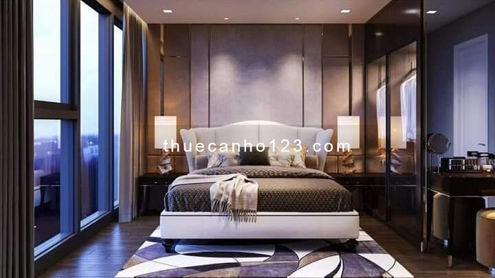 Cho thuê căn hộ The Flemington 120m2, 3PN, 2WC, Full nội thất. Giá: 17 tr/th
