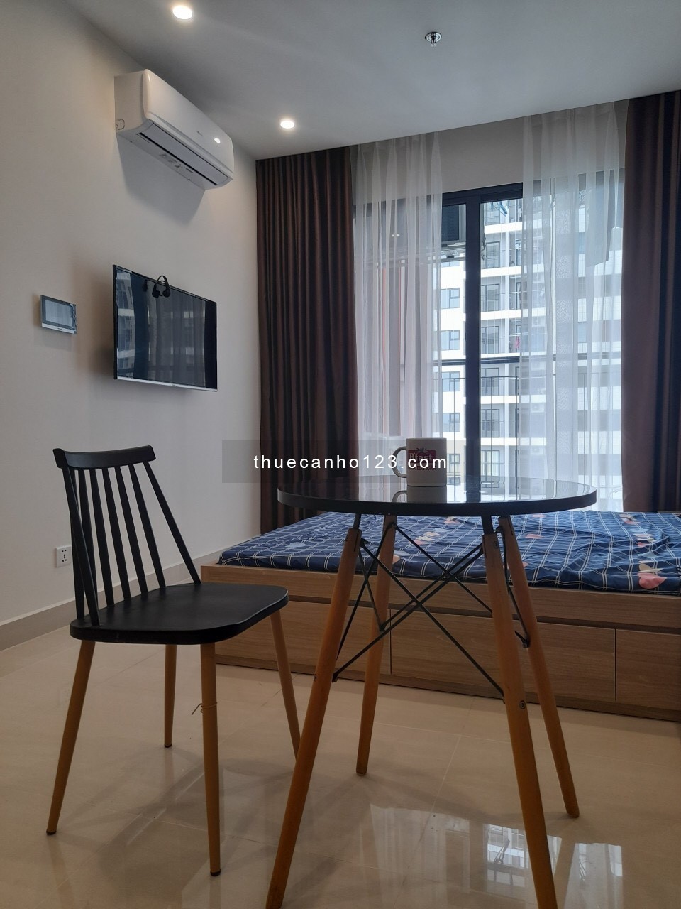 Duy nhất căn hộ Studio, tòa S3 Vinhomes Smart City, FULL nội thất, 6tr /tháng. LH: 0393193458