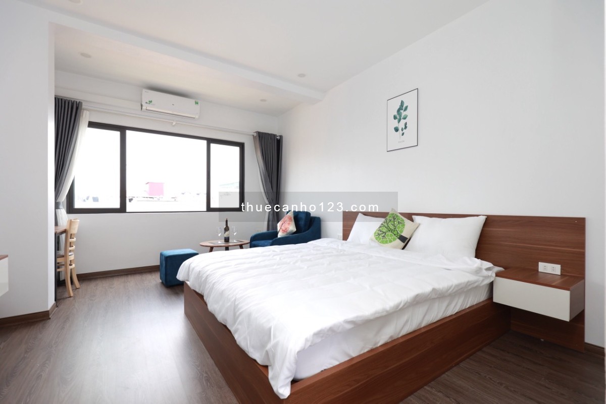 Cho thuê căn hộ dịch vụ Studio mới ở Trịnh Công Sơn, Nhật Tân, Trung tâm thương mại Lotte Tây Hồ