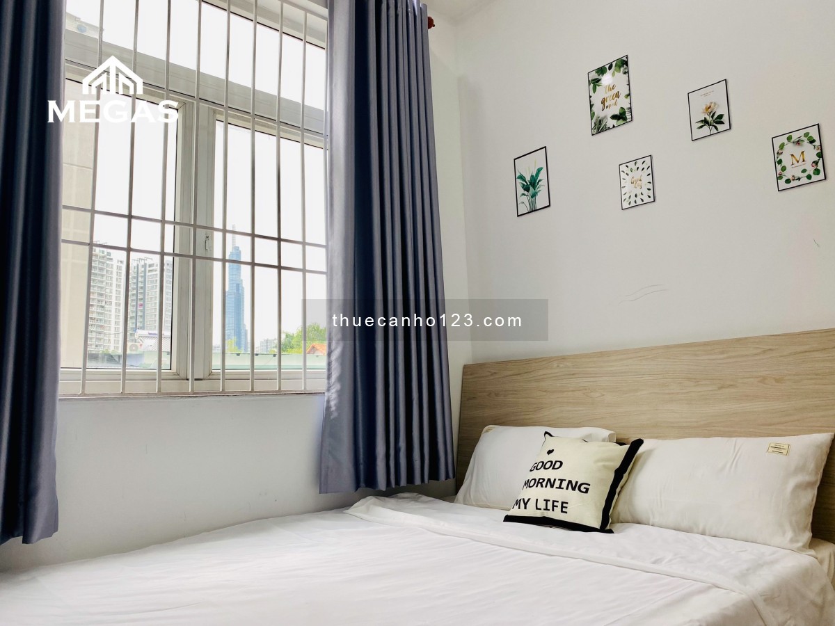 Cho thuê căn hộ 1 phòng ngủ full nội thất cửa sổ view đẹp ngay Thảo Điền Quận 2