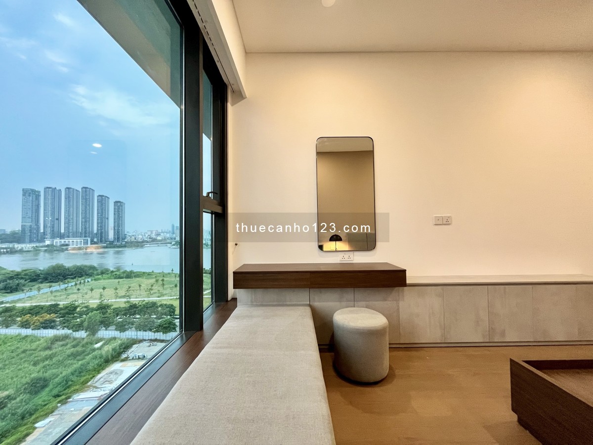 Cho thuê căn hộ 3PN The River Thủ Thiêm full nội thất đẹp, view đẹp nhất dự án.