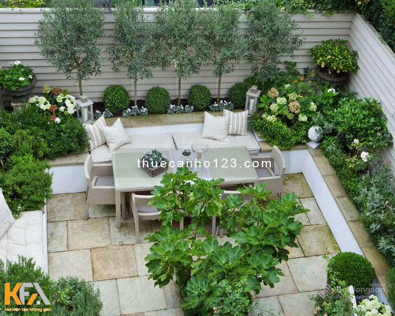 Cho thuê căn hộ The Panorama 166m2 full nội thất , kèm sân vườn 40m2 cực đẹp, giá 35tr/tháng.
