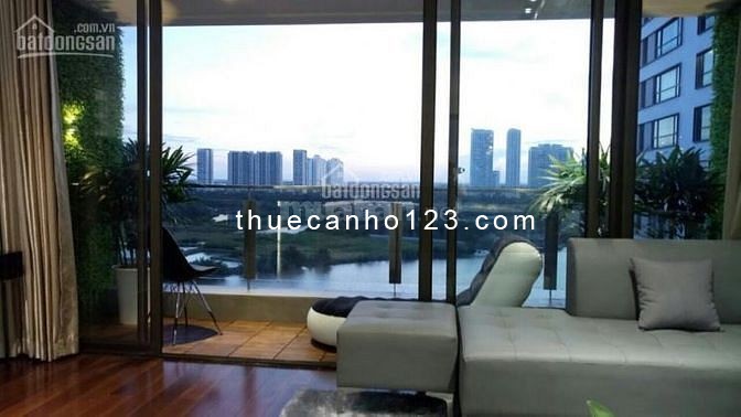 Cho thuê căn hộ The Panorama 166m2 full nội thất , kèm sân vườn 40m2 cực đẹp, giá 35tr/tháng.