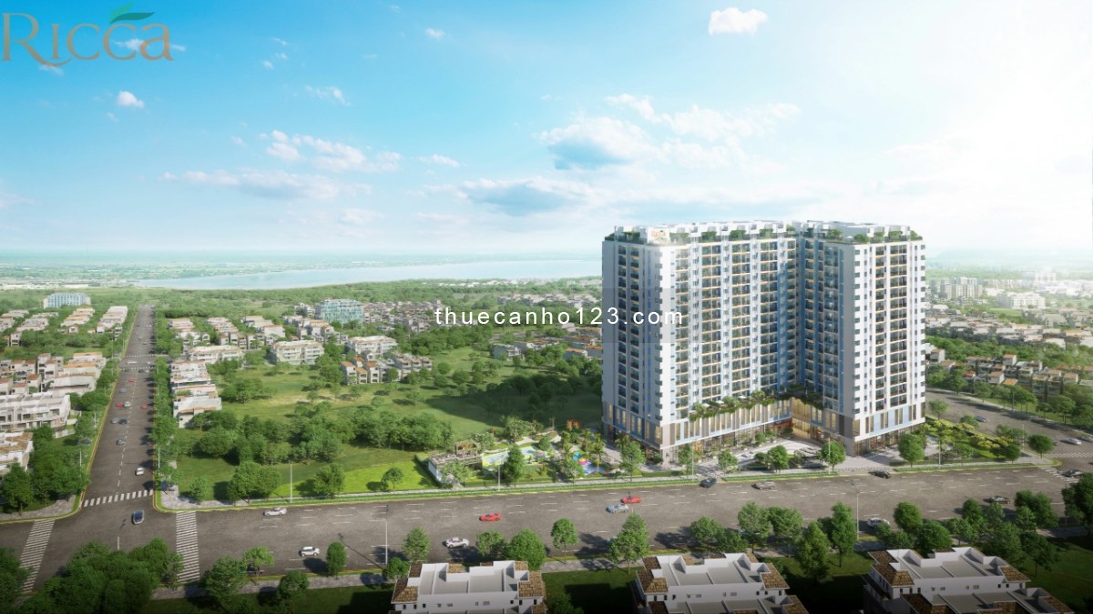 Nhà mới hoàn toàn, Hơn 200 căn cho thuê Ricca Phú Hữu chỉ 5.5 triệu