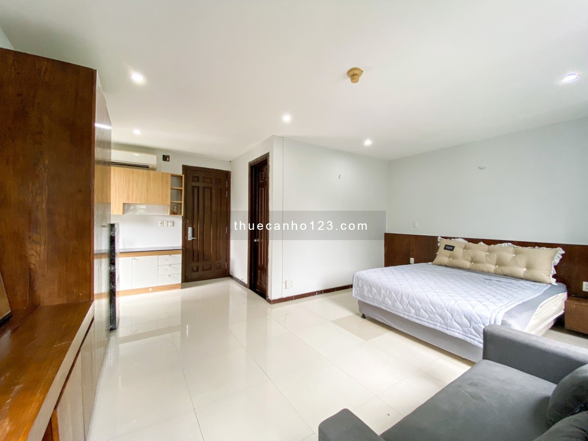 Căn hộ studio full nội thất bancon_trong kdc hưng gia gần ĐH RMIT, TDTU, TTTM Vivo, Crescent Mall