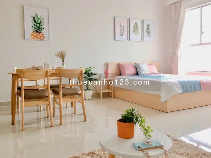 OT 43m2, Tầng Cao, View Quận 1, Full Nội Thất, Gía 11tr/tháng, Ở Ngay, Sunrise Hotline : 0906233195