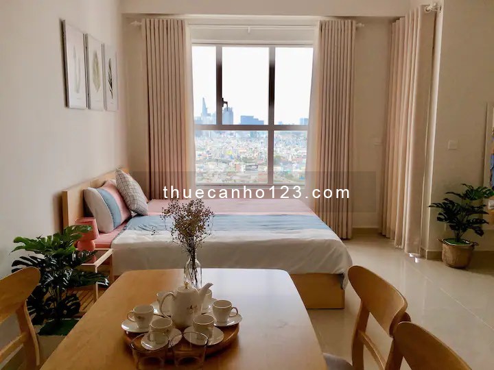 OT 43m2, Tầng Cao, View Quận 1, Full Nội Thất, Gía 11tr/tháng, Ở Ngay, Sunrise Hotline : 0906233195