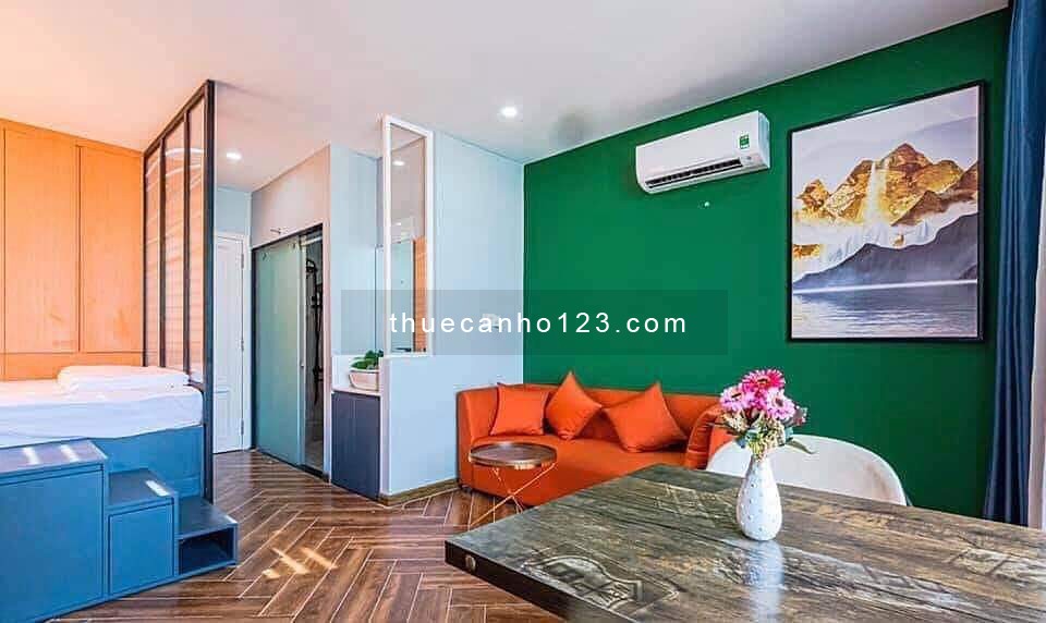 Cho thuê căn hộ dạng studio ban công ngay Nguyễn Thị Thập Quận 7 gần Lotte