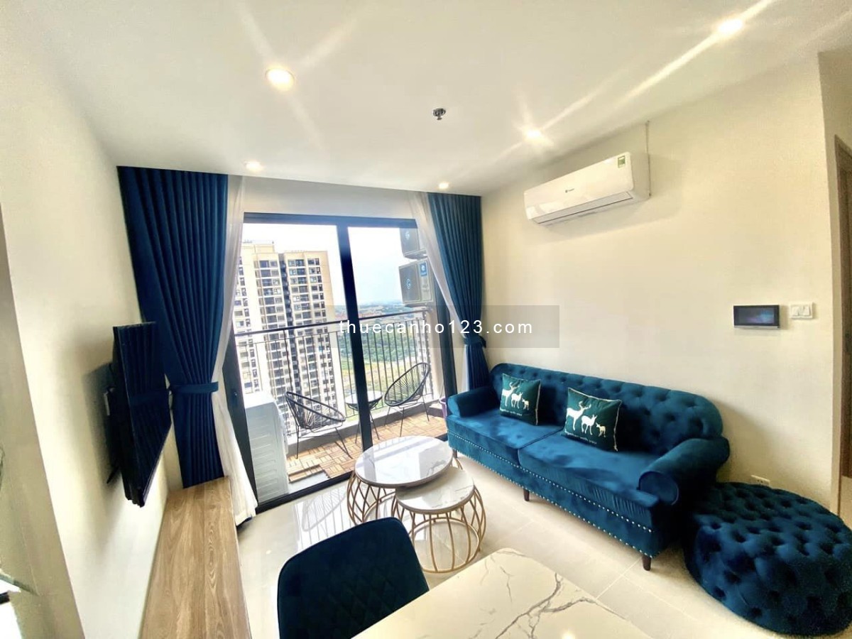 Cho thuê căn hộ 1PN+1 full nội thất đẹp, View thoáng đãng giá 8,5tr rẻ nhất Vinhomes Smart City