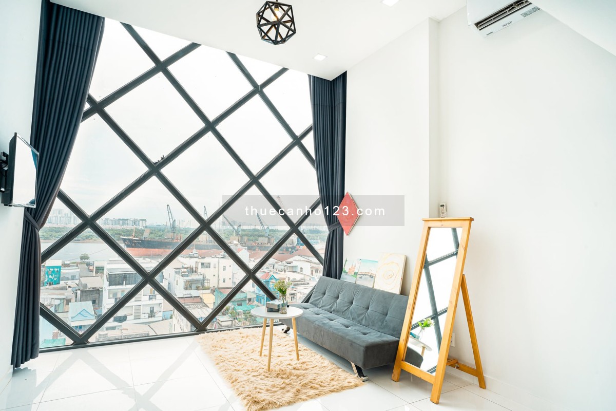 Quận7 căn hộ Duplex full nội thất, phòng mới, đẹp, rộng thoáng gần khu chế xuất