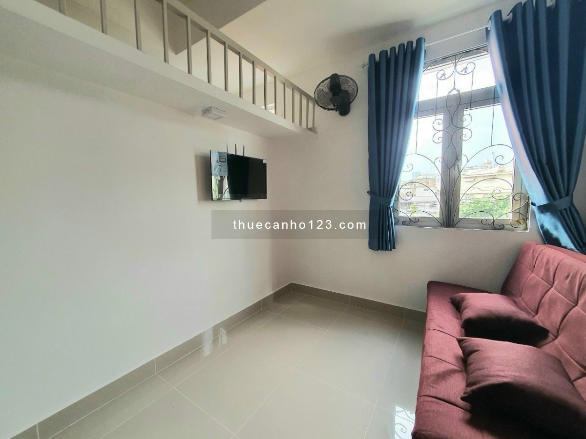 Cho thuê căn hộ Quận 4 phòng duplex