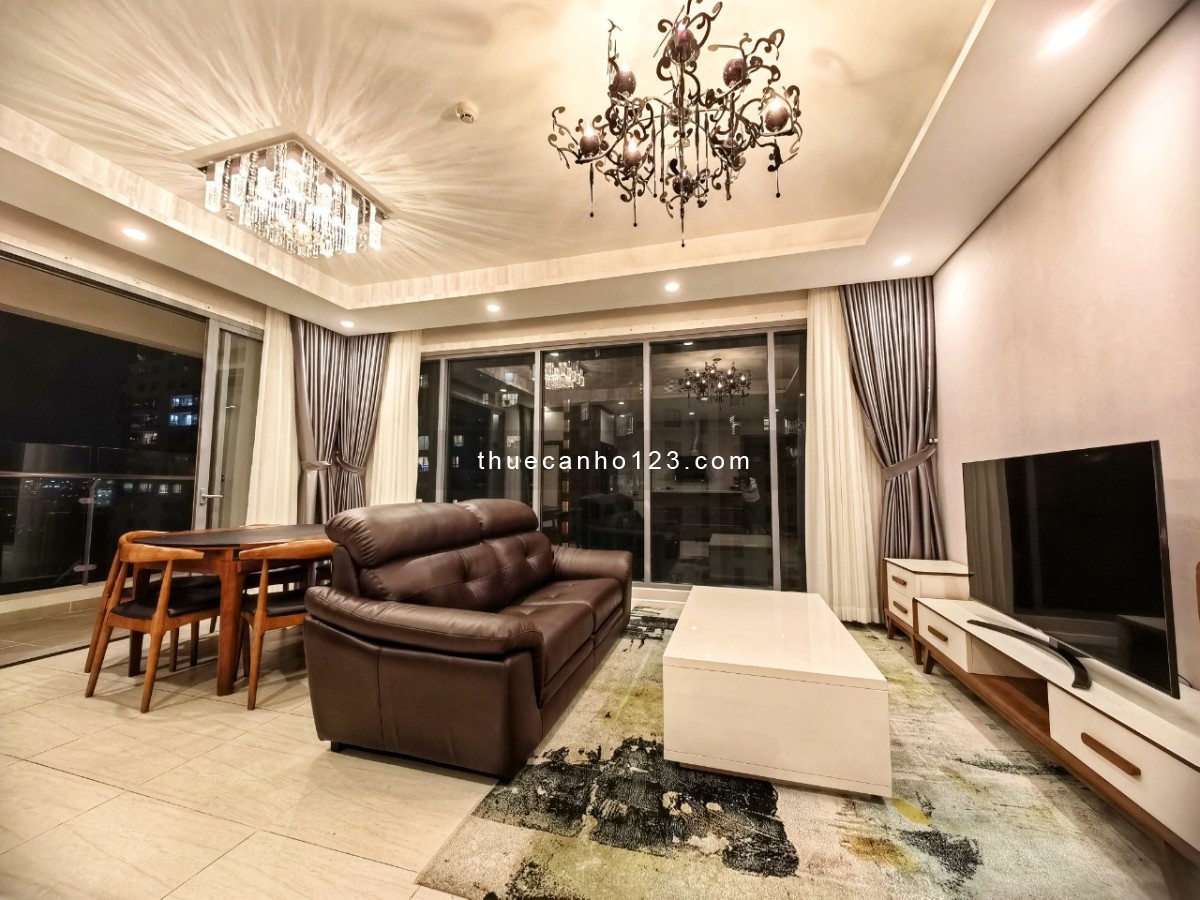 Cho thuê 3PN giá siêu tốt tại Đảo Kim Cương, 124m2, đầy đủ nội thất, view landmark cực chill 35tr