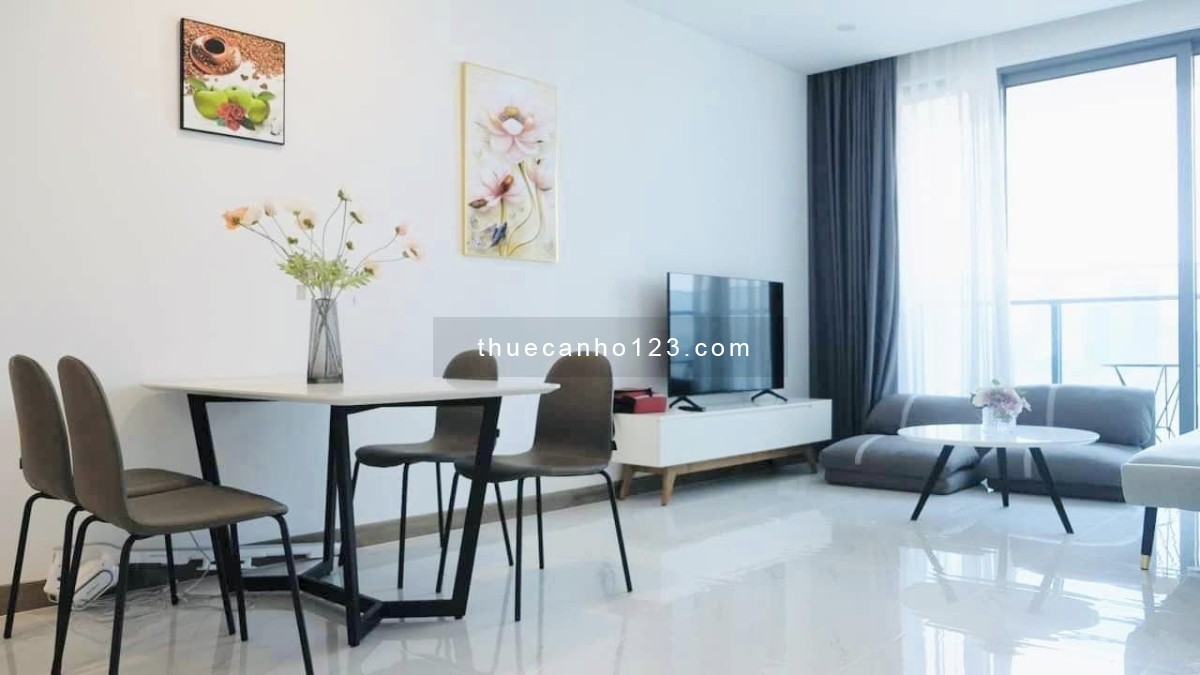 Căn hộ 2 phòng ngủ 98m2, tại SUNWAH PEARL, nội thất Cao Cấp, View SÔNG, giá thuê chỉ 30 triệu
