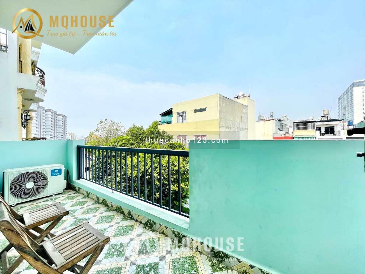 Cho thuê căn hộ ban công rộng 35m2 gần Phạm Văn Chiêu - Chợ Thạch Đà quận Gò Vấp