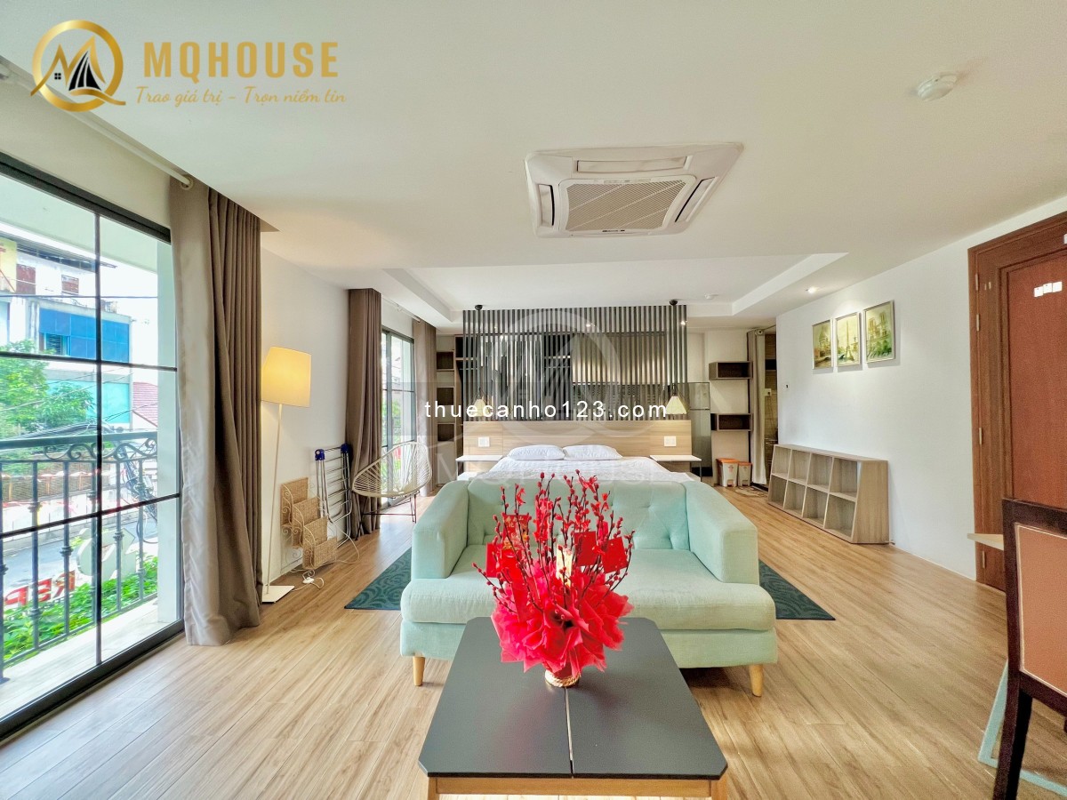 Cho thuê căn hộ studio - 1PN full nội thất, thiết kế hiện đại - Bao Phí đường CMT8