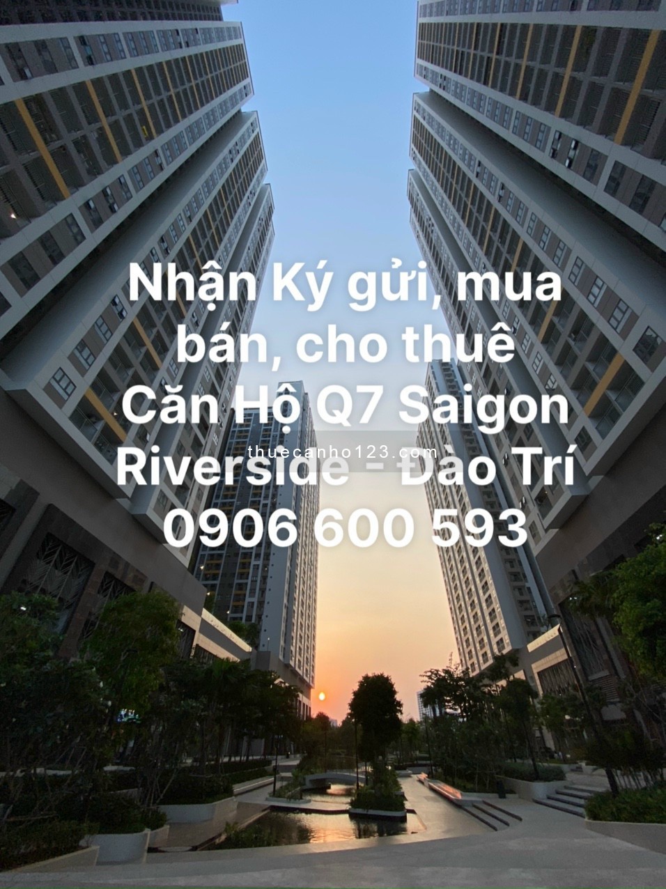 Chuyên cho thuê Q7 SG Riverside Đào Trí giá từ 7,5 triệu