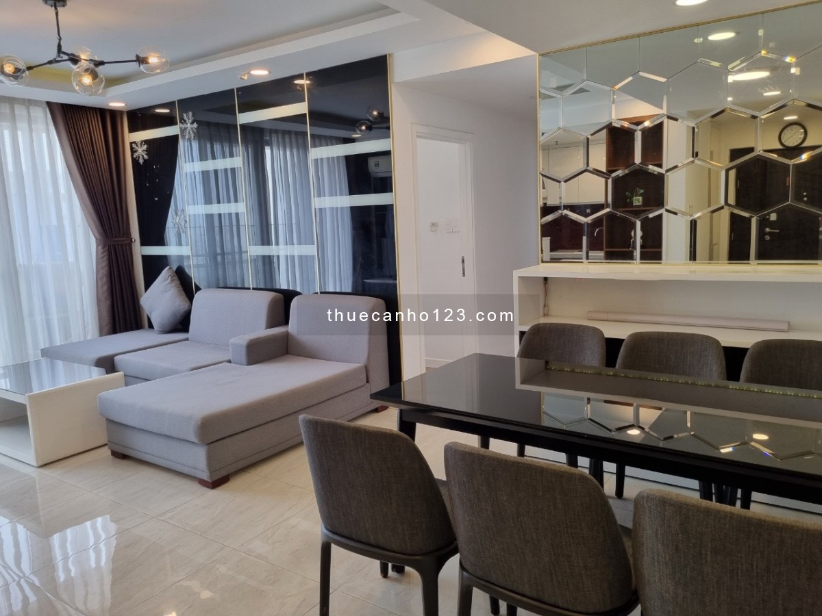 Cho Thuê căn hộ Quận 7 Midtown M6 90m2 2PN giá 23tr/tháng Nội thất y hình