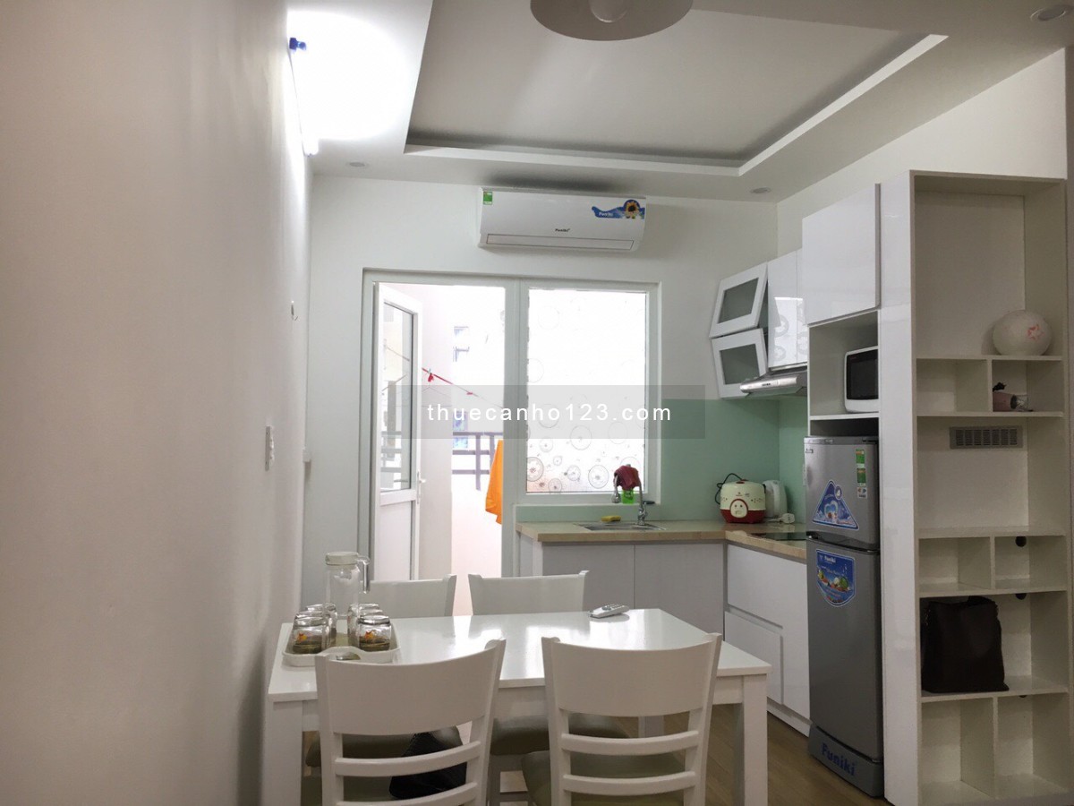 Cho thuê căn hộ Mường Thanh 2PN 1WC tầng 9 DT 61m2 Full nội thất