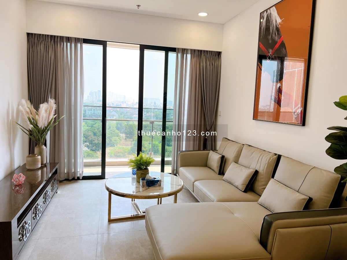 Căn hộ cho thuê NT cực đẹp, 3PN, 140m2, View sông, The River Thủ Thiêm, Giá 54tr