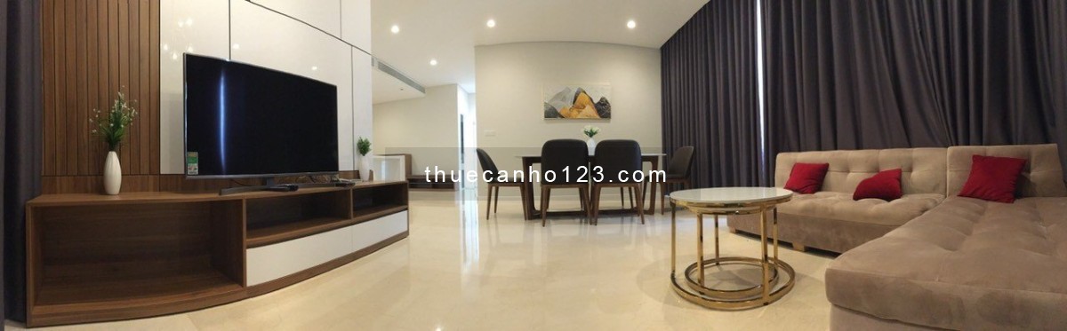 Đảo Kim Cương - Diamond Island căn hô 3PN, 117m2 giá 40 tr/th