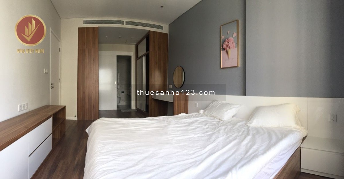 Cho thuê căn hộ 3 phòng ngủ Đảo Kim Cương view sông Sài Gòn. Dt 117m2. Giá 40tr/tháng. LH 0938420602