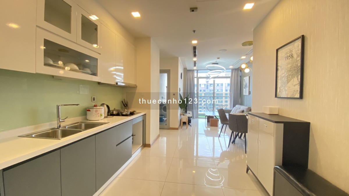Cho thuê căn hộ Eco Green Sài Gòn 72m2 2pn FNT cao cấp
