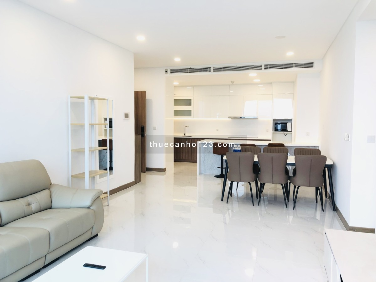 Cho thuê chung cư Sunwah Pearl 3 phòng ngủ - 125m2 đầy đủ nội thất 56 triệu 7