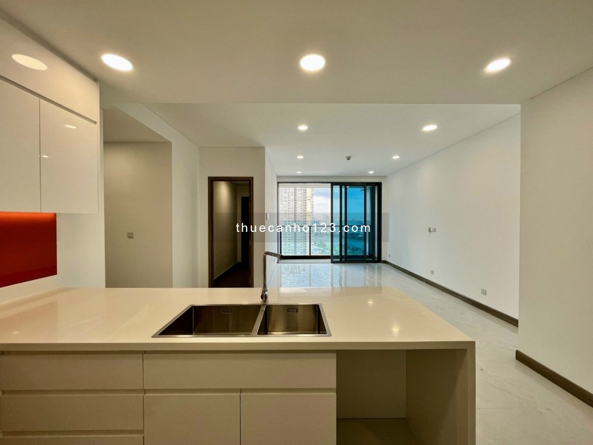 Căn 2+1 phòng ngủ, tại SUNWAH PEARL, nội thất cơ bản, view SÔNG và Landmark 81, giá 30 triệu