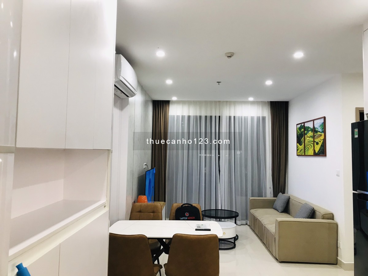 Căn hộ 2pn 1wc full đồ đẹp cần cho thuê ở Vinhomes Smart City - LH: 0968 182 998