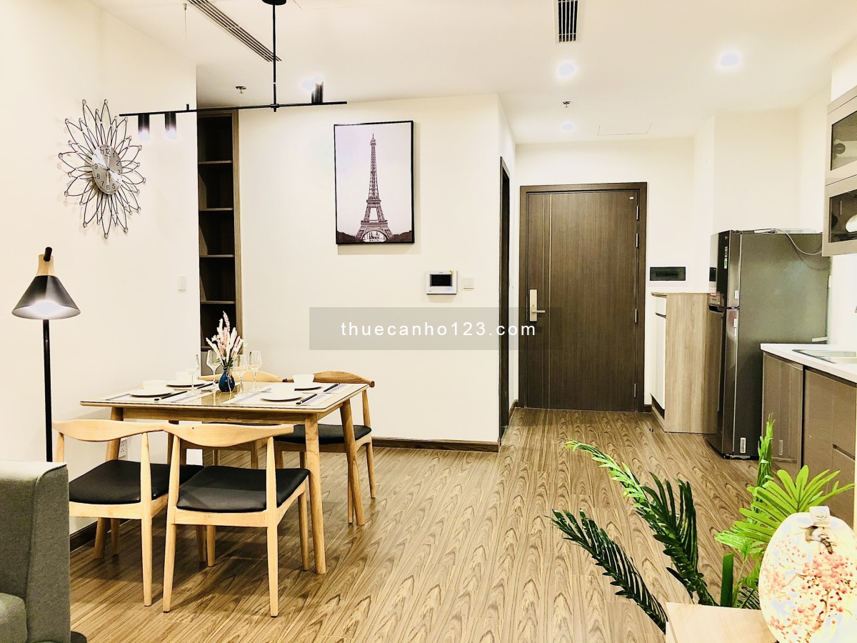 Cho thuê căn hộ 2 phòng ngủ full nội thất đẹp Vinhomes Smart City. Giá 9,5tr/ tháng. LH: 0986682896